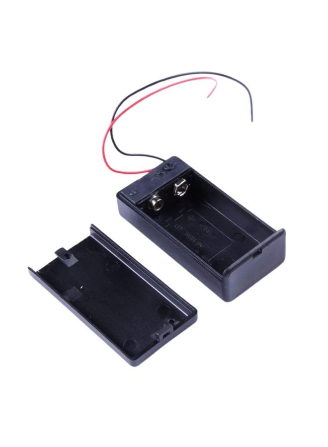 KNP 9V Battery Holder with On/Off Switch and Wire Leads - Image 1